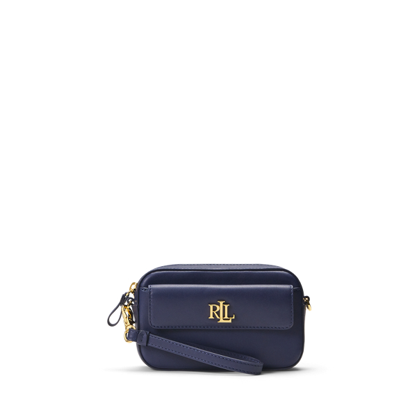 Leather Small Marcy Convertible Pouch for Women | Ralph Lauren® UK