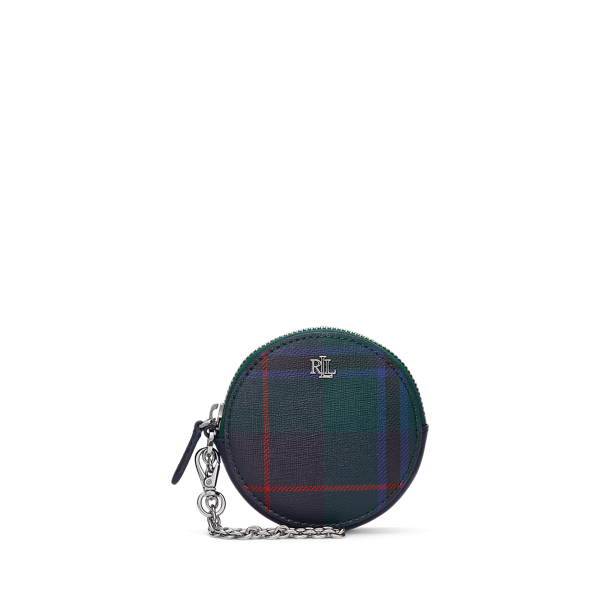 Klein rond geruit leren tasje voor dames Ralph Lauren BE