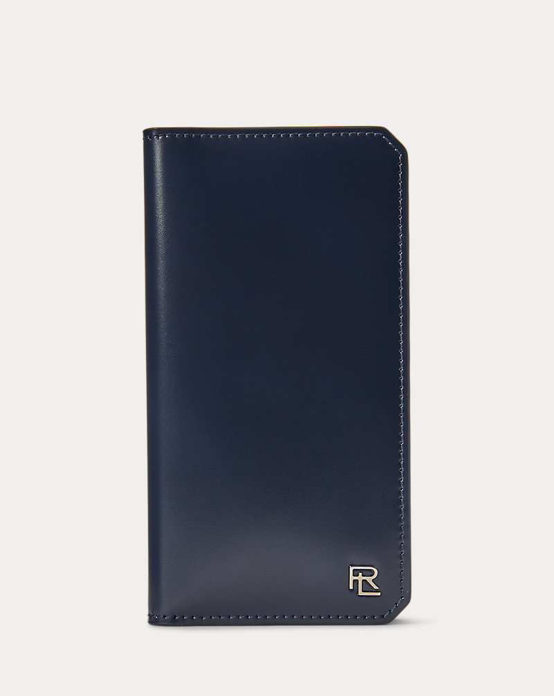 Vertikale Kalbsleder-Brieftasche RL Ralph Lauren Collection 1