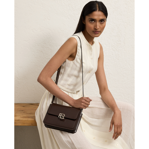 Umhängetasche RL 888 aus Kalbsleder für Damen | Ralph Lauren® DE 