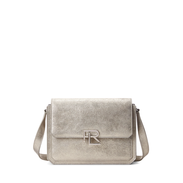 RL 888 Metallic Calf-Suede Crossbody