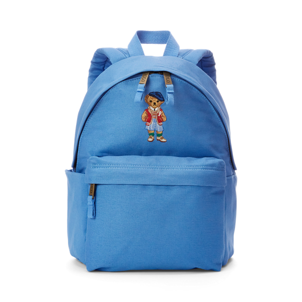 Polo Bear Canvas Backpack