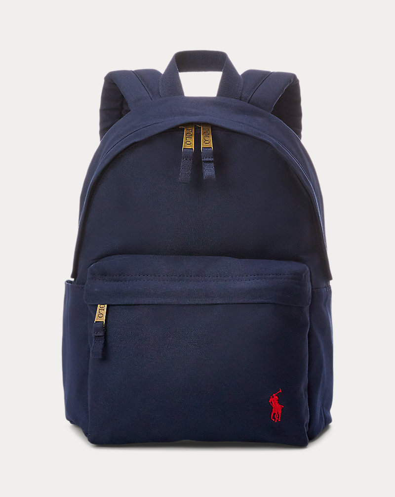 Cotton Canvas Backpack Boys 8-18 1