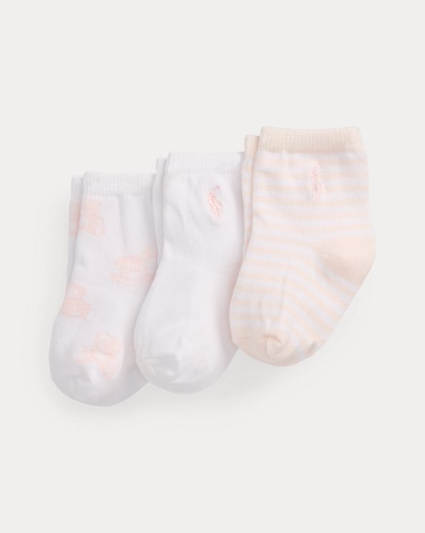 Striped Ankle Sock 3-Pack