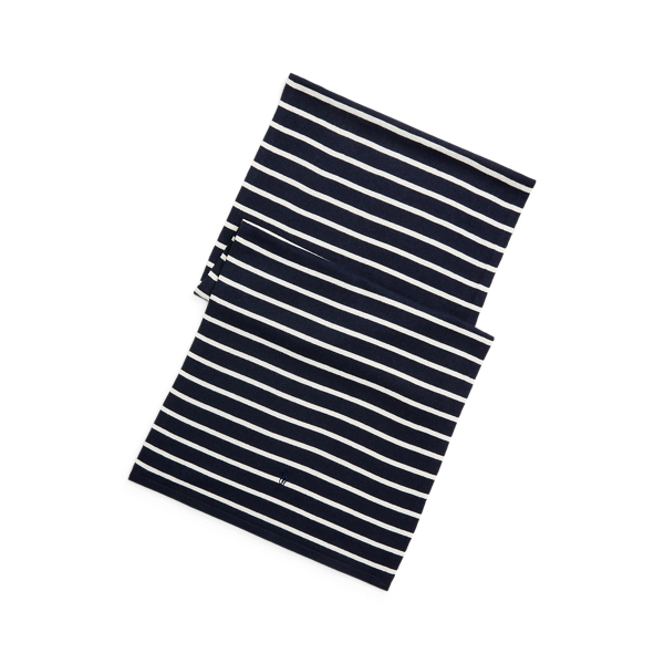 Striped Knit Wrap Scarf