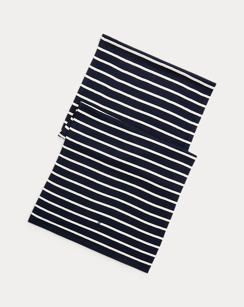 Striped Knit Wrap Scarf Polo Ralph Lauren 1