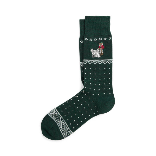 Polo Bear Fair Isle Trouser Socks
