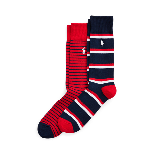 Femmes Hommes Mode Sport Rayé À Rayures Respirant Confortable Chaussettes De