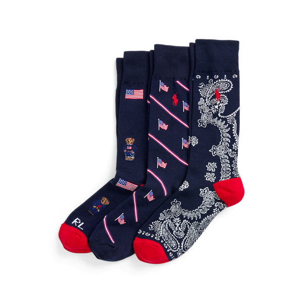 Polo Bear Trouser 3-Sock Gift Set