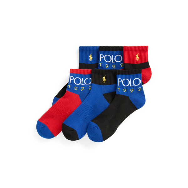 Polo 1992 Quarter-Crew Sock 6-Pack