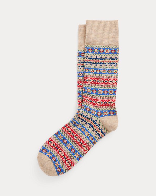 Fair Isle Trouser Socks