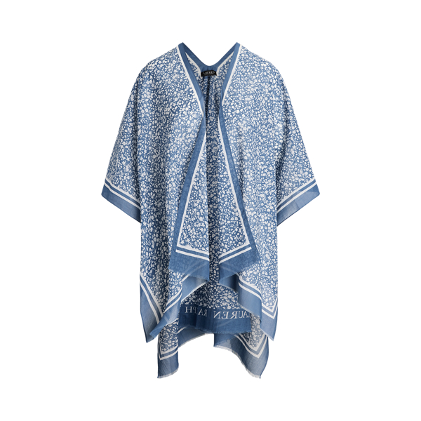 Floral Cotton Ruana for Women | Ralph Lauren® GI