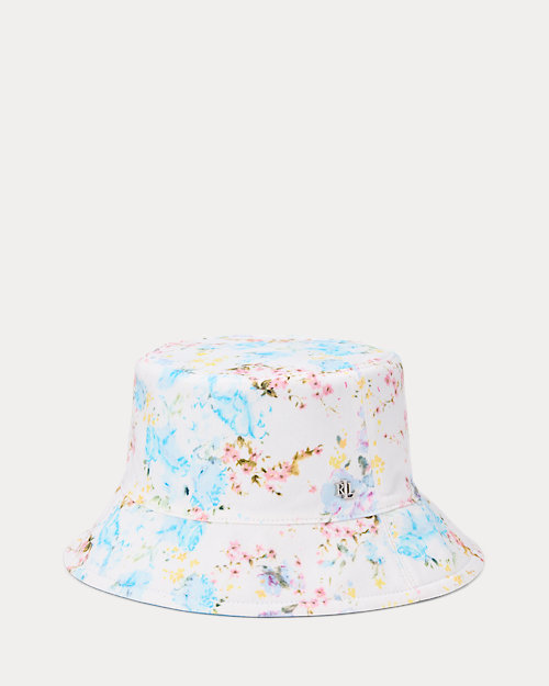 Floral Reversible Cotton Bucket Hat