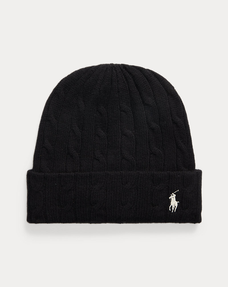 Cable-Knit Wool-Cashmere Beanie Polo Ralph Lauren 1