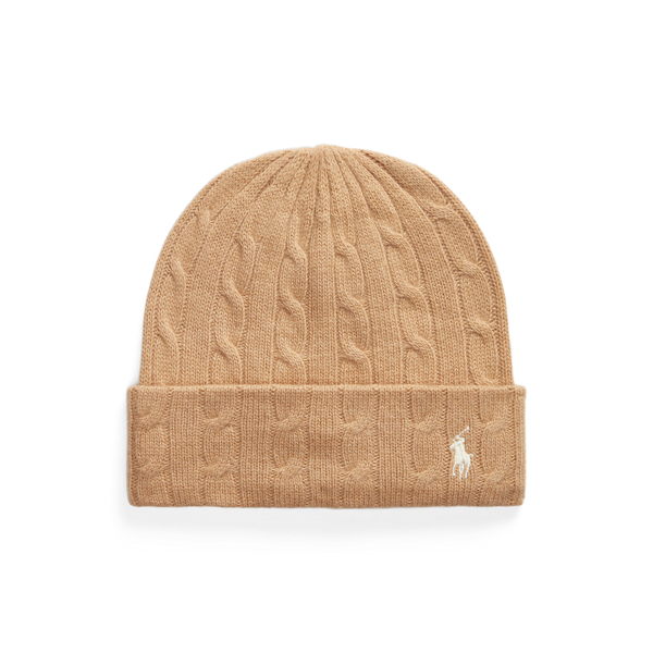 Cable-Knit Wool-Cashmere Beanie