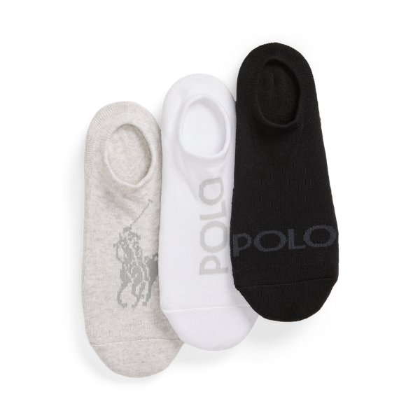 Big Pony and Logo Liner Sock 3-Pack