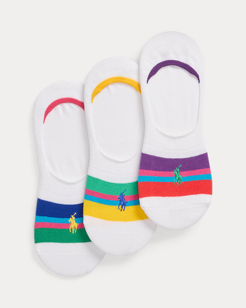Multistripe Liner Sock 3-Pack