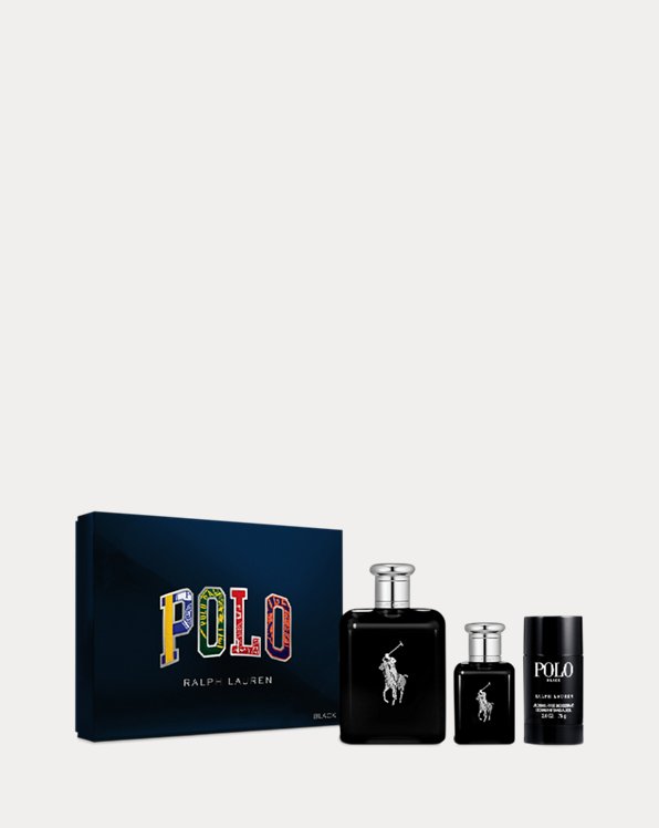 Polo Black 3-Piece Gift Set