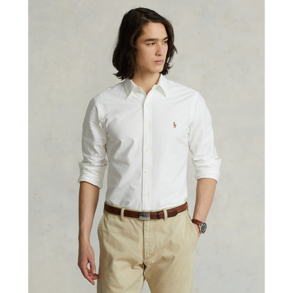 Camisa oxford slim fit hotsell
