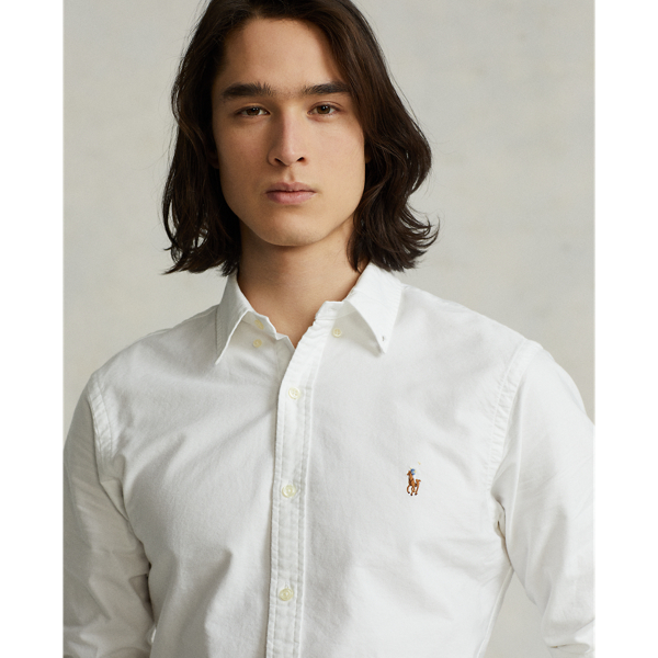 Oxford slim fit shirt polo ralph lauren new arrivals