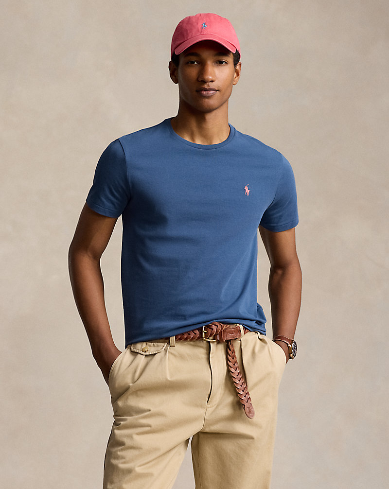 Custom Slim Fit Crewneck T-Shirt Polo Ralph Lauren 1