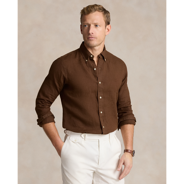 Slim Fit Linen Shirt