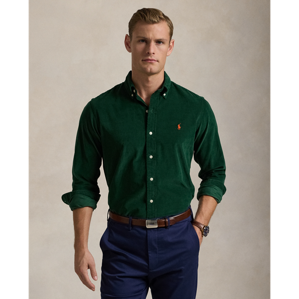 Men s Green Casual Shirts Ralph Lauren UK