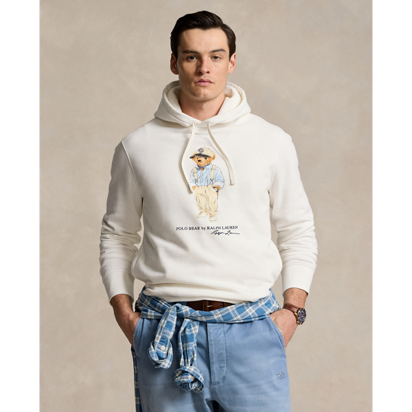 Fleece hoodie met Polo Bear