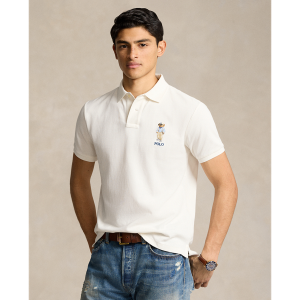 Custom slim fit Polo-shirt met Polo Bear Polo Ralph Lauren 1