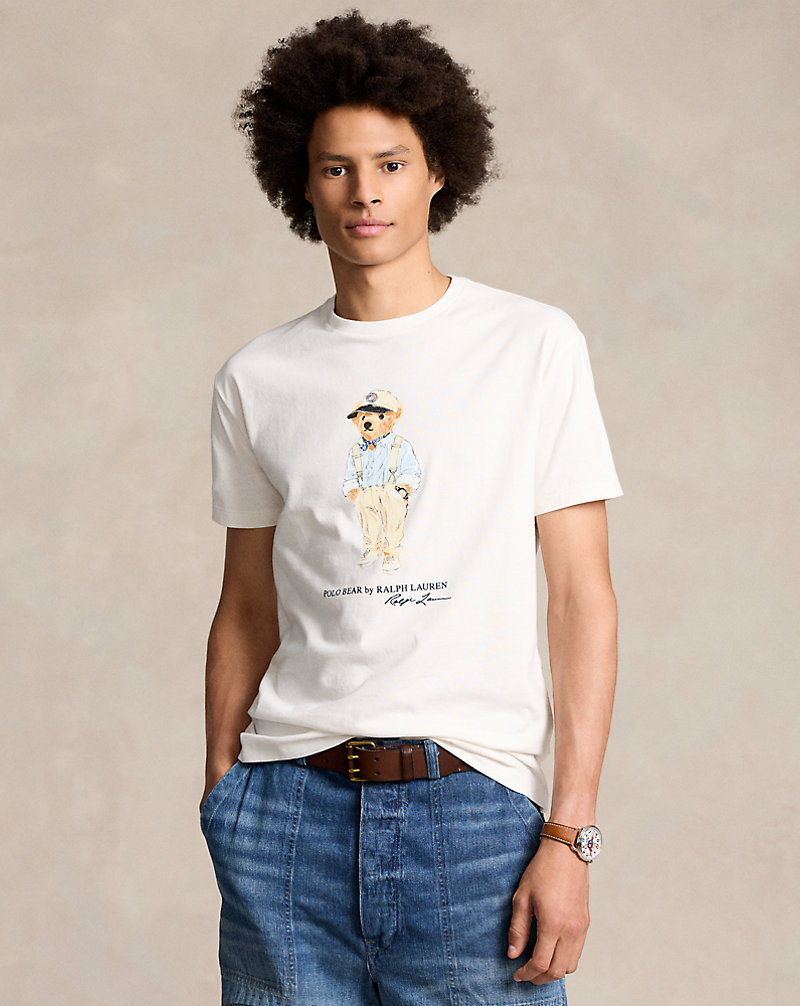 T-shirt de malha Polo Bear Classic Fit Polo Ralph Lauren 1