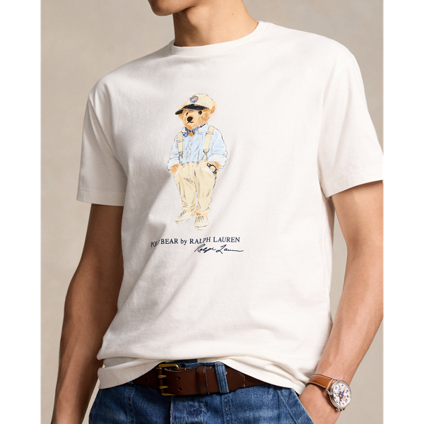 Classic-Fit Jersey-T-Shirt mit Polo Bear für Herren | Ralph Lauren® DE