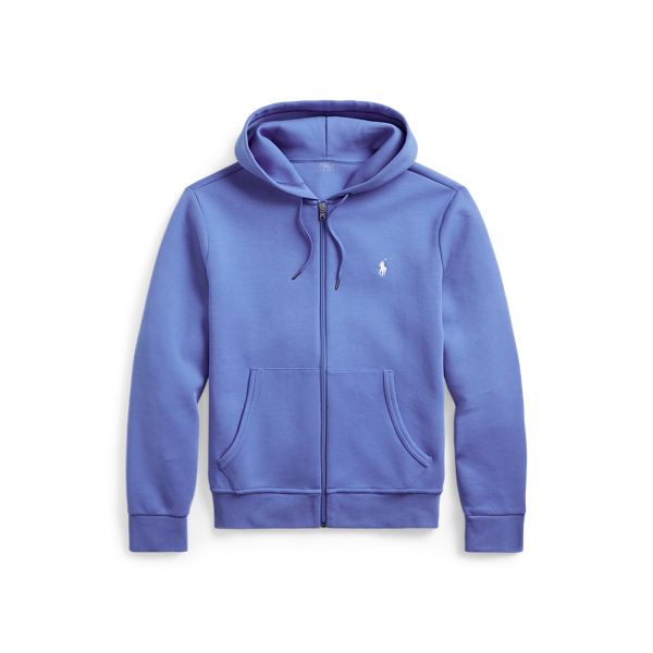 Exeter River Loopback-Hoodie mit durchgehendem Reißverschluss für Herren in Grün