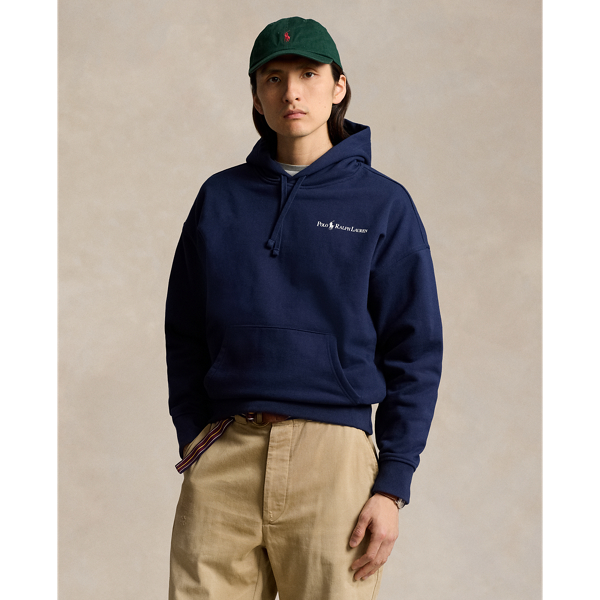 Ruimvallende fleece hoodie met logo Polo Ralph Lauren 1