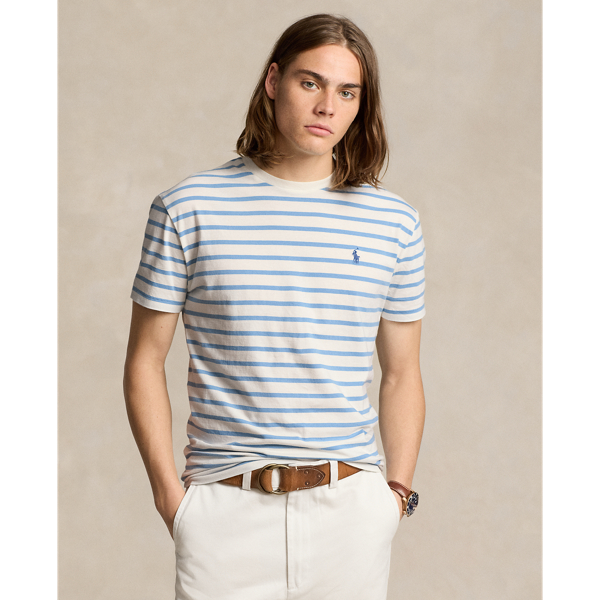 Classic Fit Striped Jersey T-Shirt