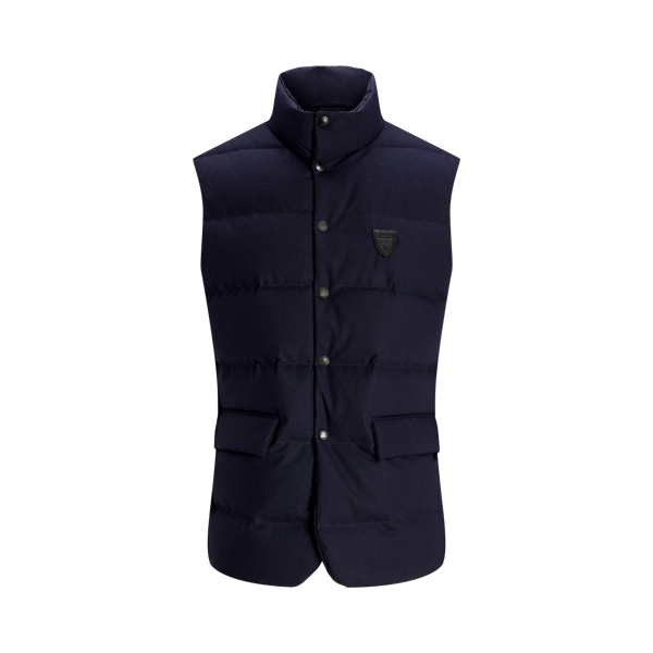 Polo quilted vest on sale
