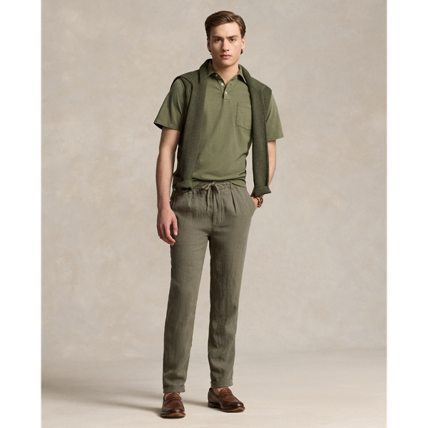 Polo Prepster Slim Tapered Linen Trouser