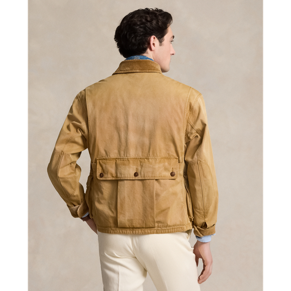 Canvas hunting coat deals
