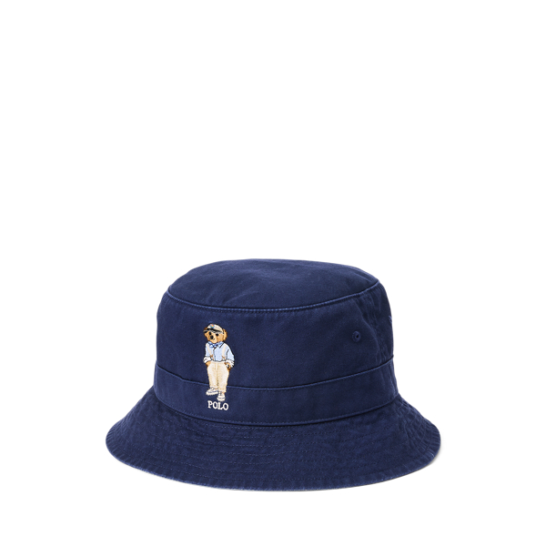 Polo Bear Twill Bucket Hat