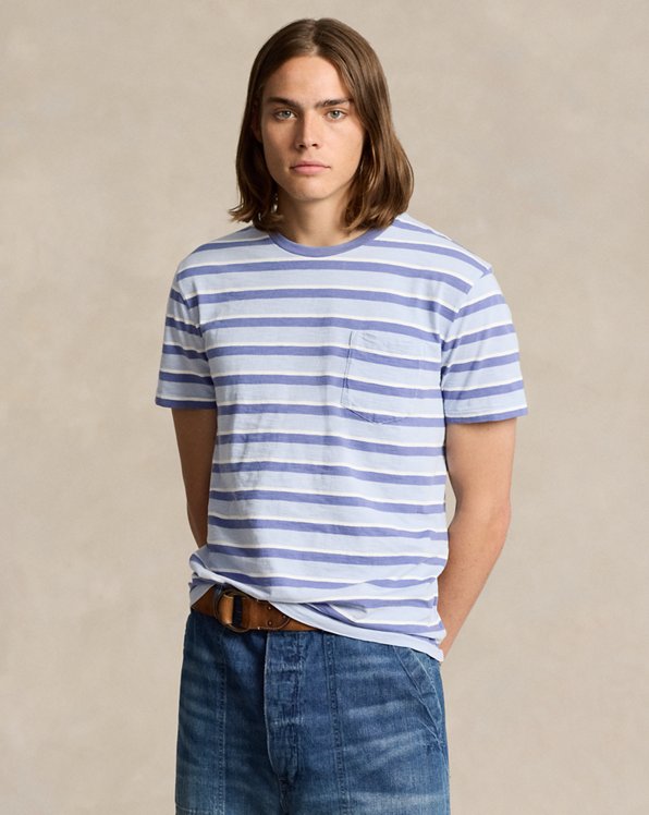 Standard Fit Striped Jersey T-Shirt