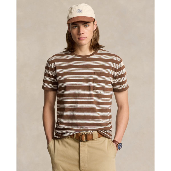 Standard Fit Striped Jersey T-Shirt