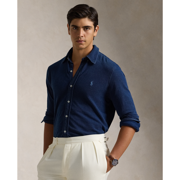 Camisa de punto de pique