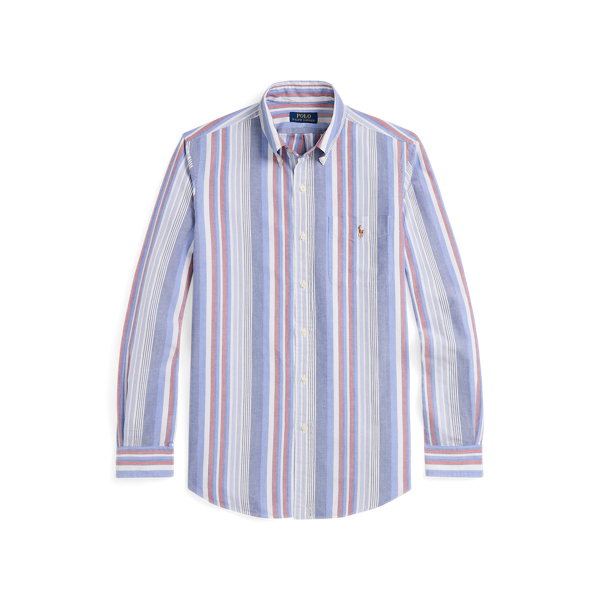 Chemise Oxford à rayures Custom Fit pour homme | Ralph Lauren® FR