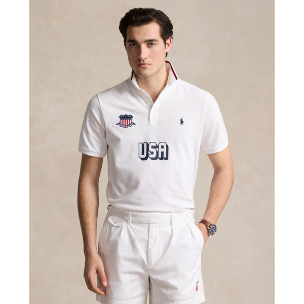 Classic Fit USA Polo Shirt