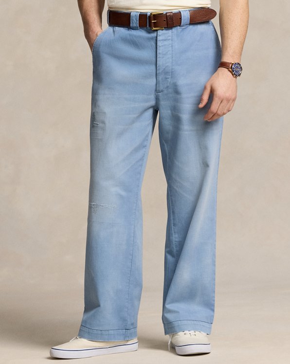 Big Fit Garment-Dyed Chino Pant