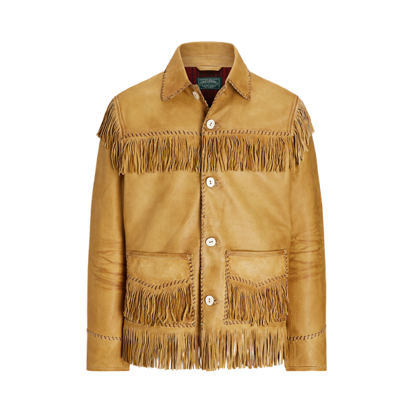 Deerskin fringe jacket on sale