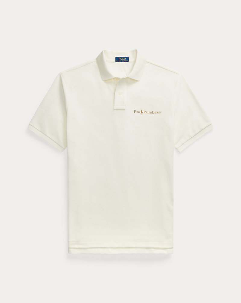 Classic Fit Logo Mesh Polo Shirt Polo Ralph Lauren 1