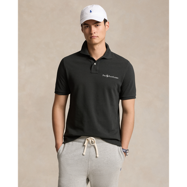 Classic Fit Logo Mesh Polo Shirt Polo Ralph Lauren 1