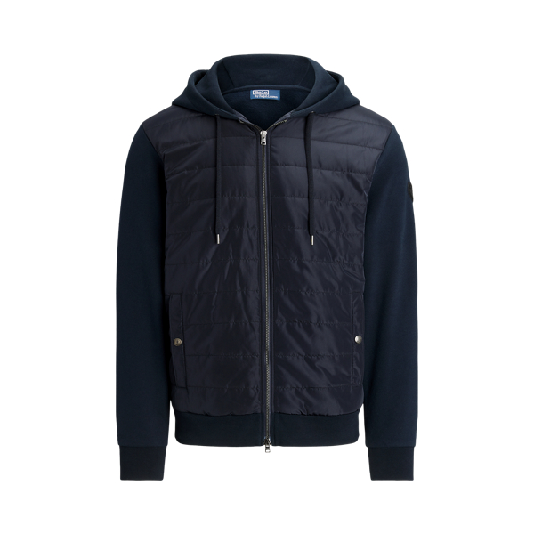 Hooded hybrid jacket deals