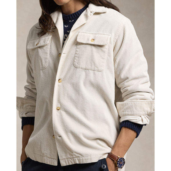 Wide wale corduroy shirt hotsell