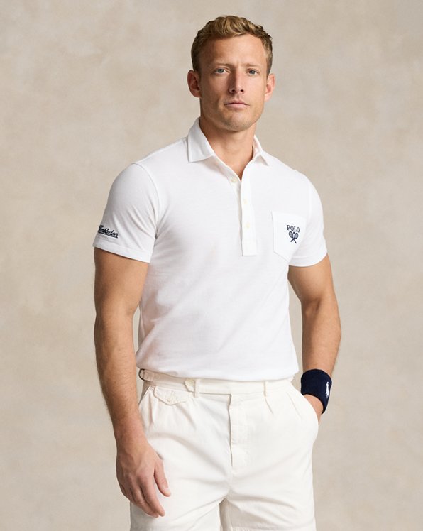 Wimbledon Custom Slim Fit Polo Shirt